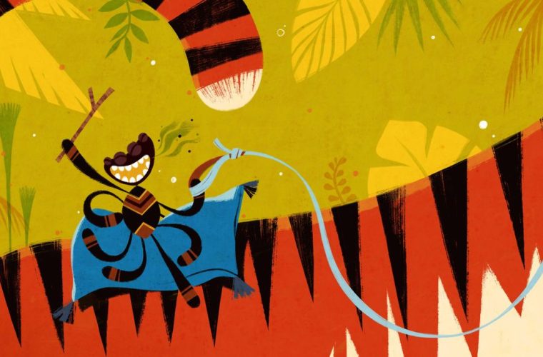 Anansi de Spin Viert Feest! – Klein Amsterdam Producties muziektheatervoorstelling op het Terras in Apeldoorn